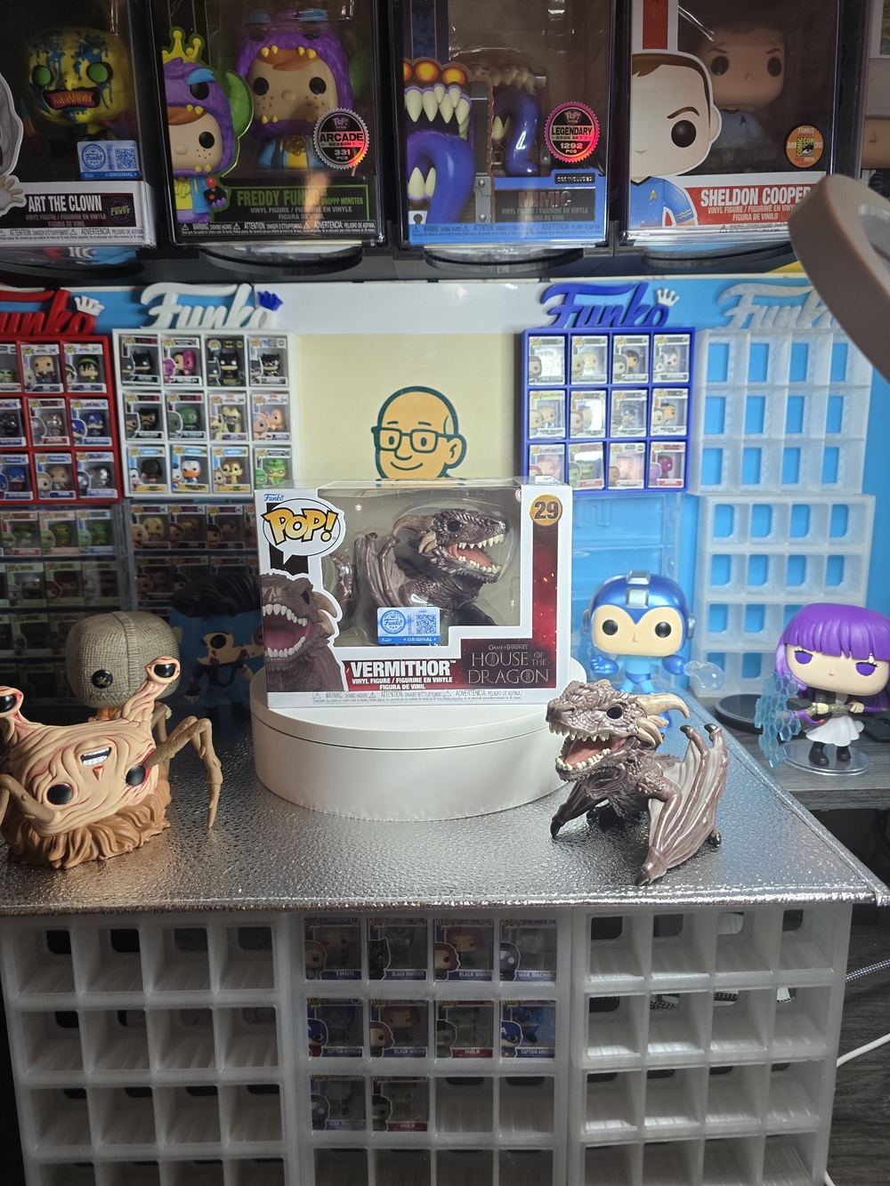 Funko Vermithor Dragon Figure - Brown and Cream - Picture 2 of 9